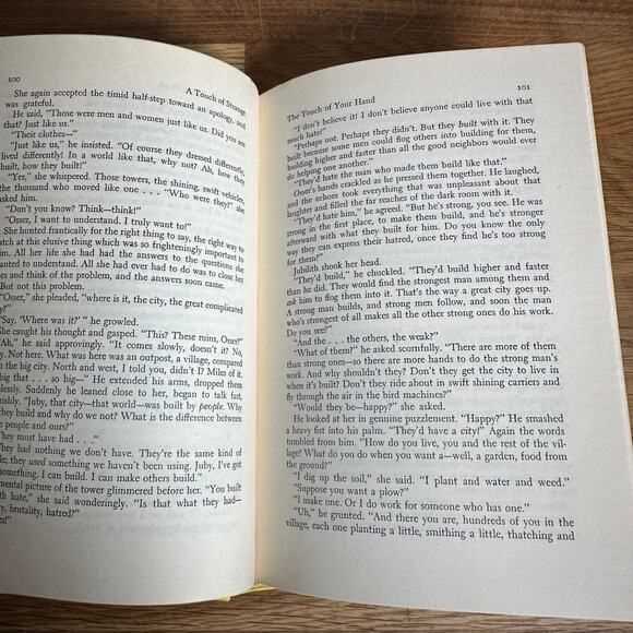 A Touch Of Strange Theodore Sturgeon 1958 Doubleday Science Fiction BCE HC DJ - Picture 9 of 14